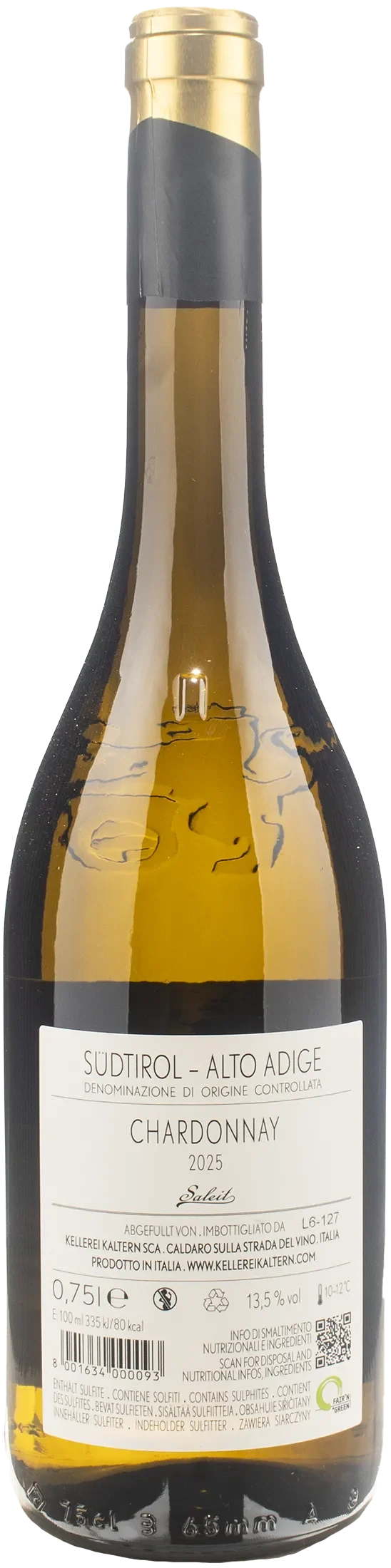 Caldaro Chardonnay Saleit 2025