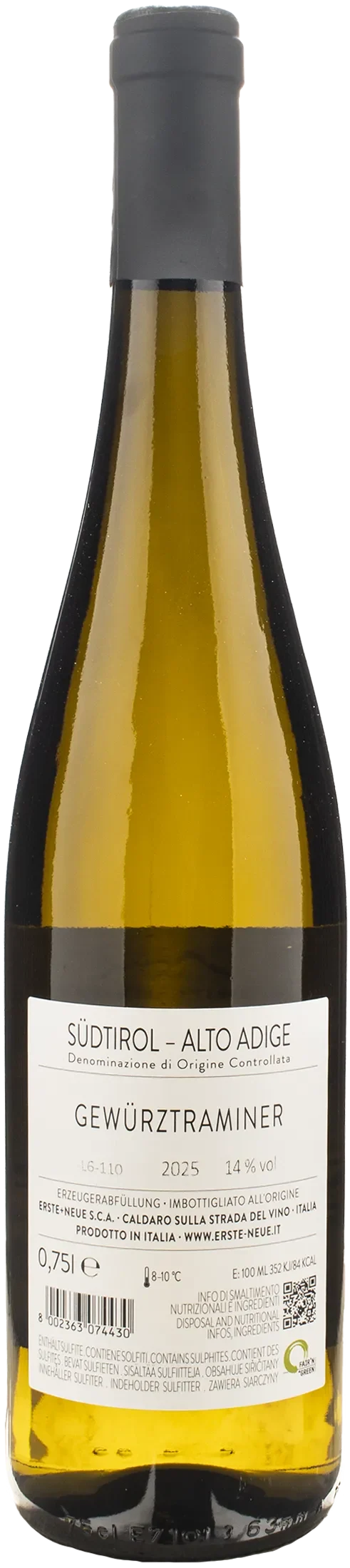 Erste Neue Gewurztraminer 2025