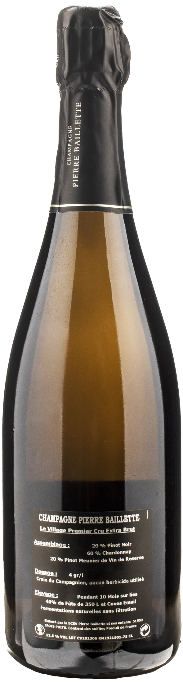 Pierre Baillette Champagne Le Village 1er Cru Extra But