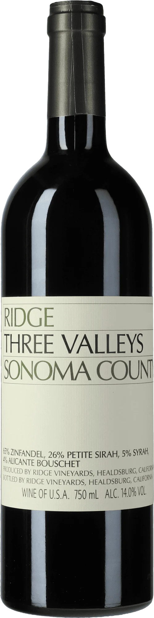 Ridge Vineyards - 2022 Three Valleys