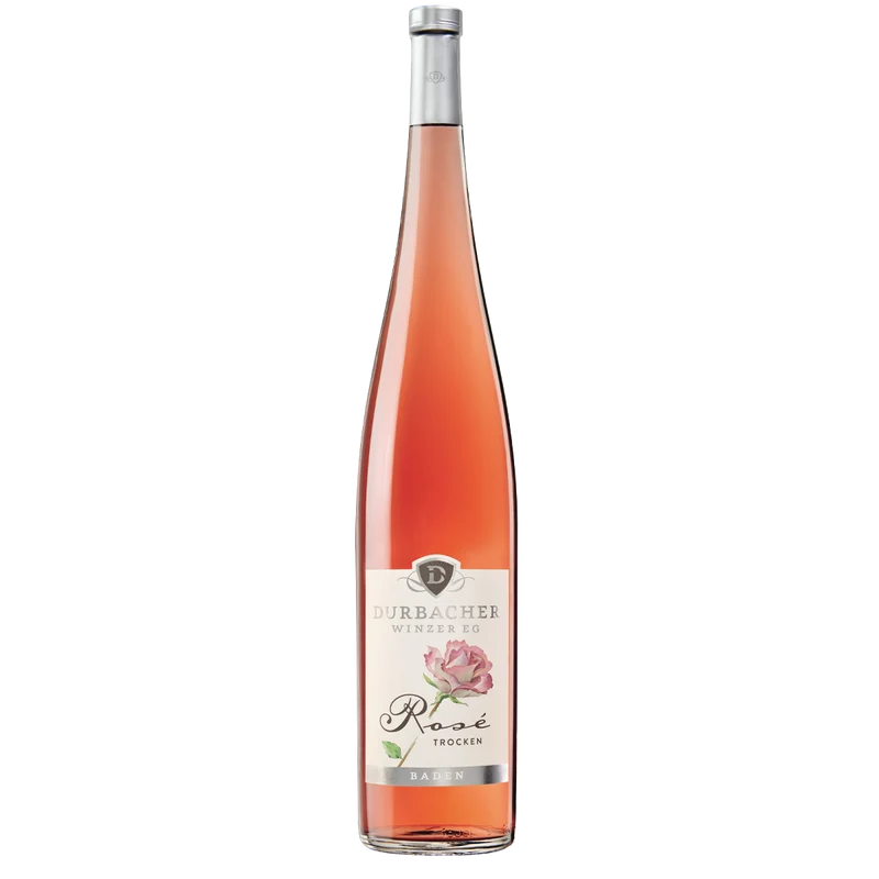 2025 Durbacher Spätburgunder Rosé - Wein mit der Rose - QbA trocken 1,5 L