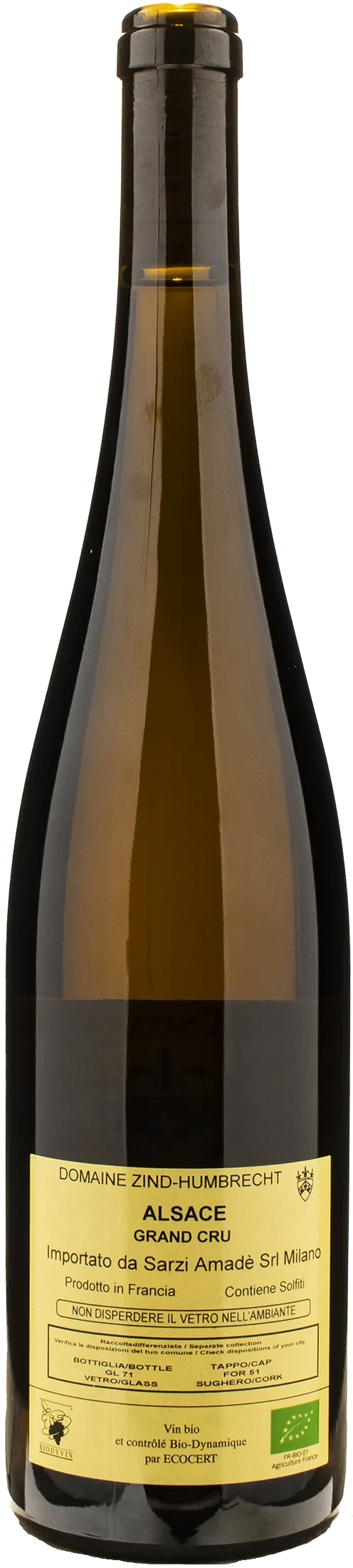 Domaine Zind Humbrecht Riesling Grand Cru Brand 2023