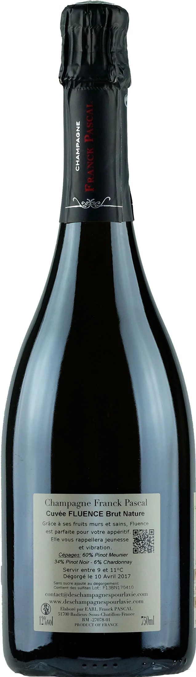 Pascal Champagne Fluence Brut Nature