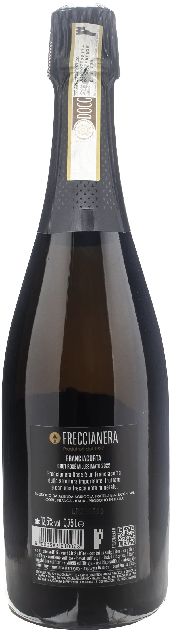 Freccianera Franciacorta Rosè Brut 2022