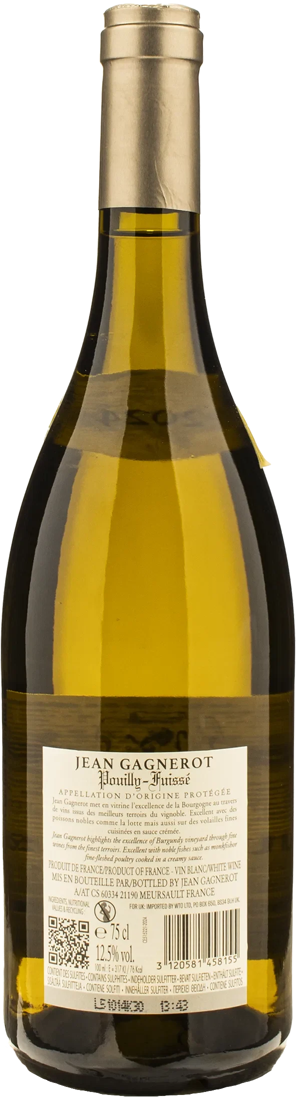 Jean Gagnerot Pouilly Fuisse 2024