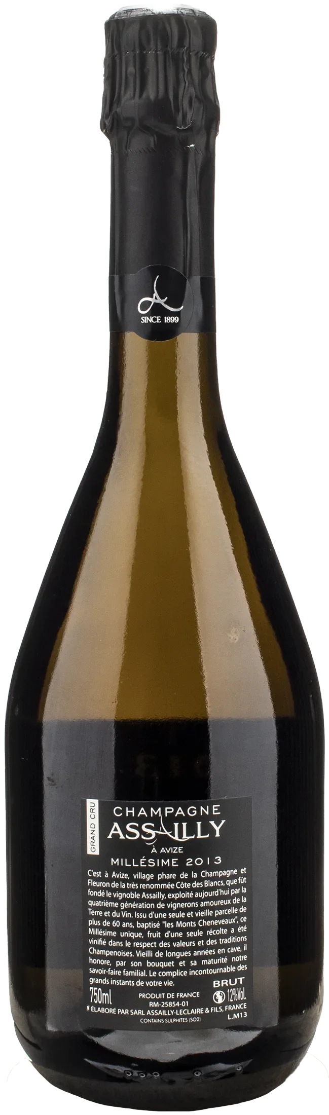 Assailly Champagne Grand Cru Brut 2013