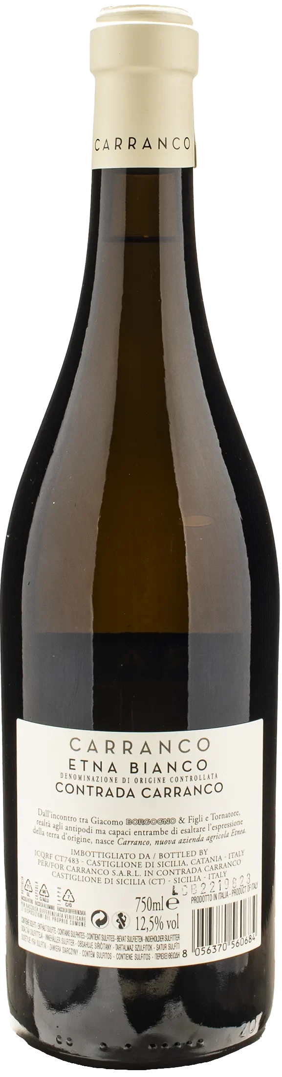 Carranco Etna Bianco Contrada Carranco 2022