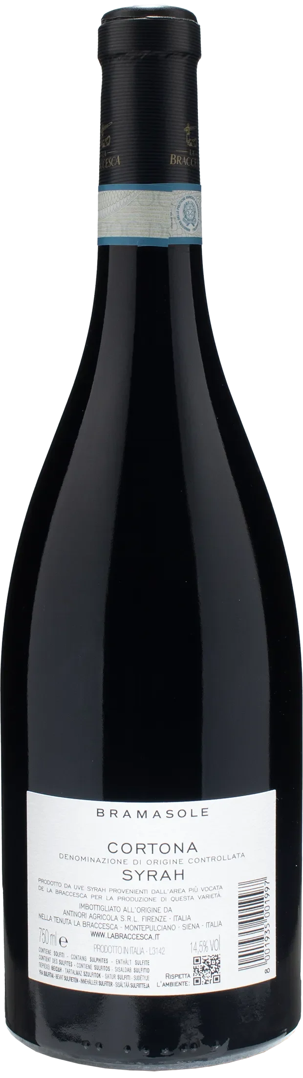 La Braccesca Cortona Syrah Bramasole 2021