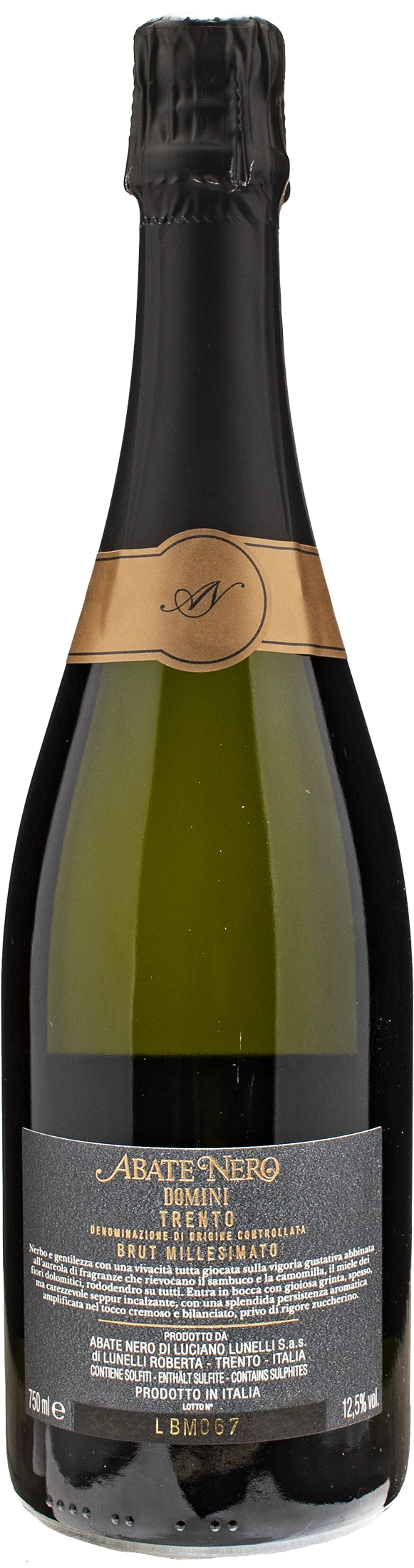 Abate Nero Trento Domini Brut 2018