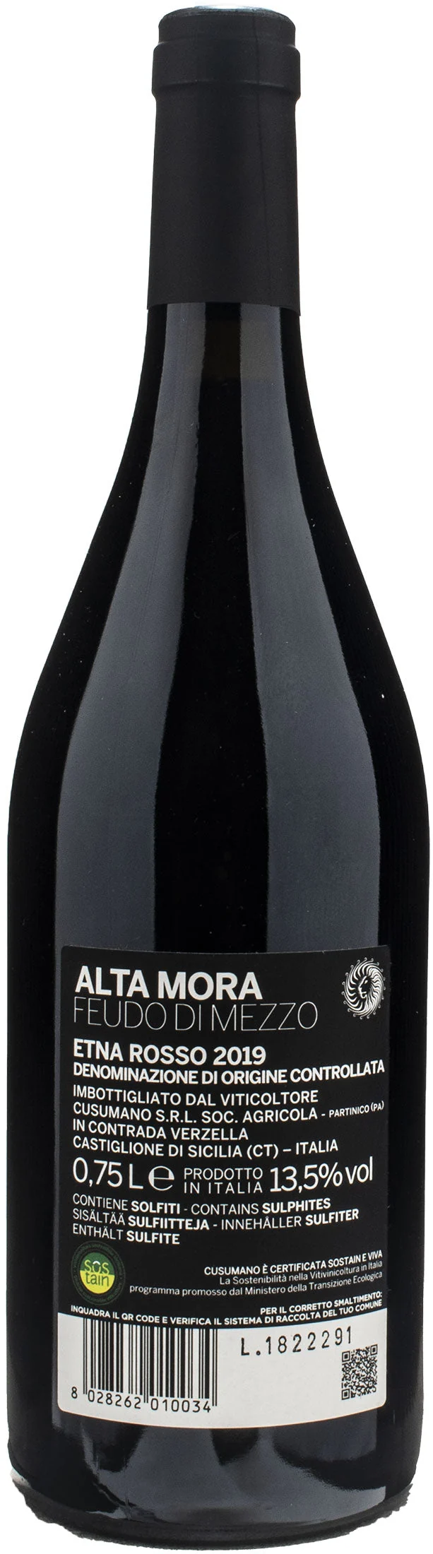 Alta Mora Etna Rosso Feudo di Mezzo 2019