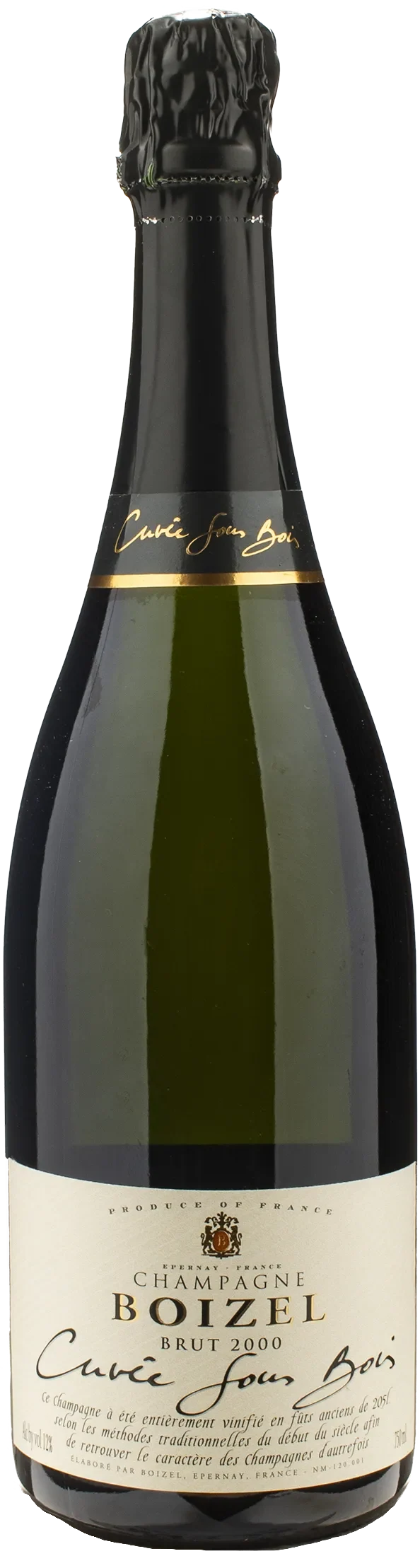 Boizel Champagne Cuvee Sous Bois Brut 2000