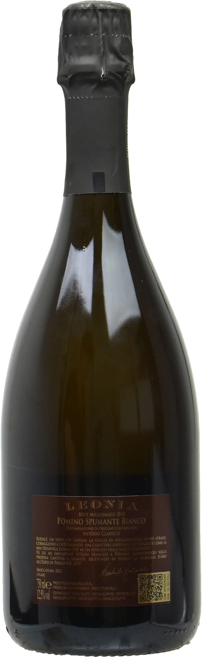 Castello di Pomino Leonia Pomino Metodo Classico Brut 2018