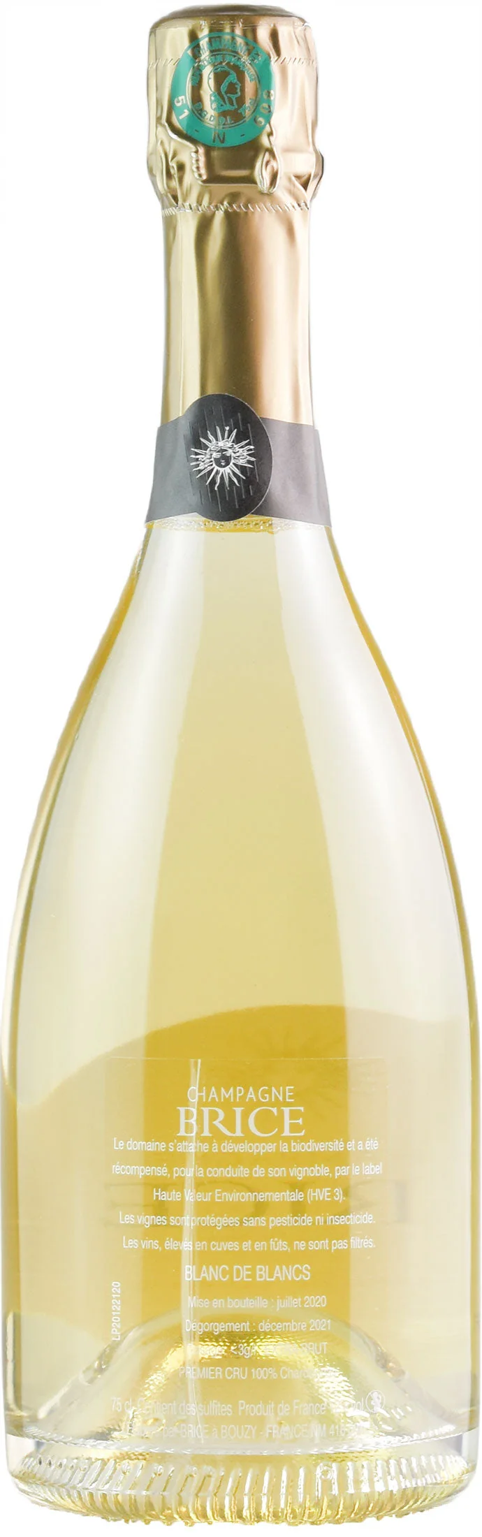 Brice Champagne 1er Cru Blanc de Blancs Extra Brut