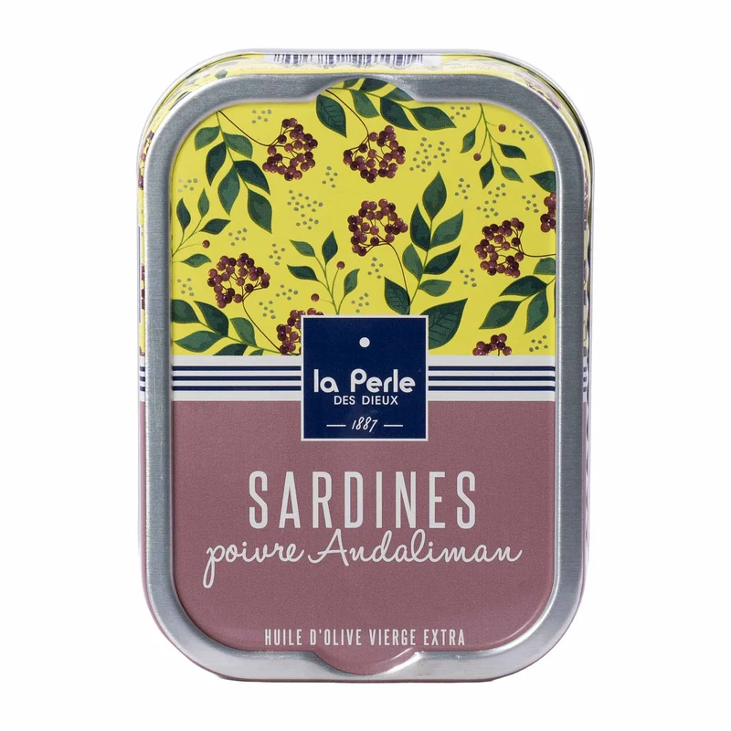 Sardinen mit Andaliman Pfeffer
