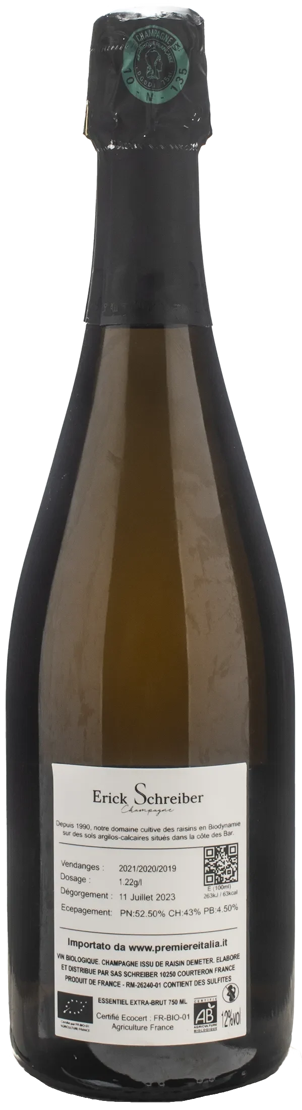 Erick Schreiber Champagne Essentiel Extra Brut