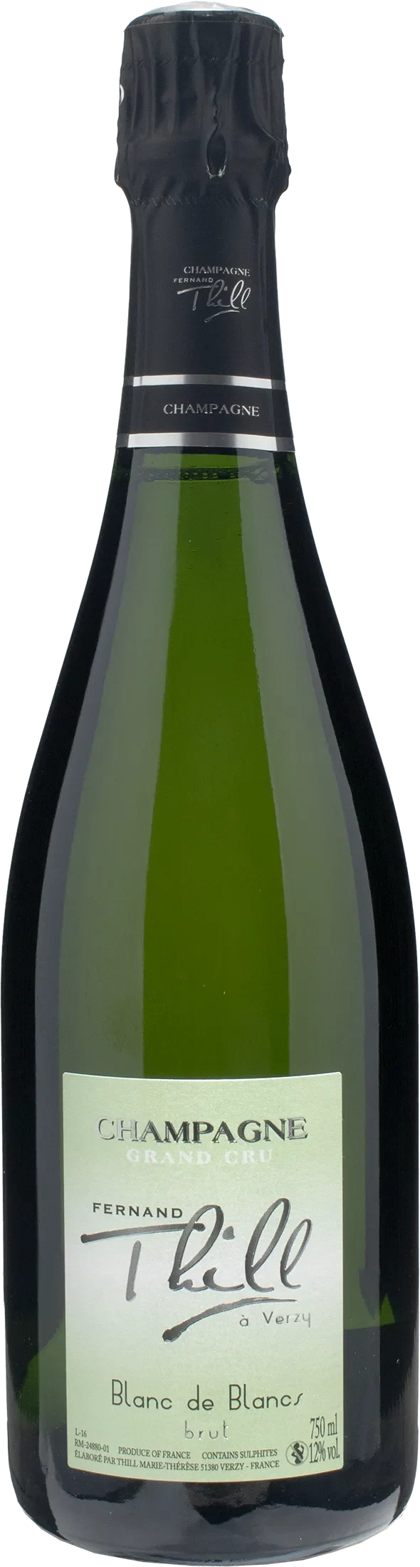 Fernand Thill Champagne Grand Cru Blanc de Blancs Brut