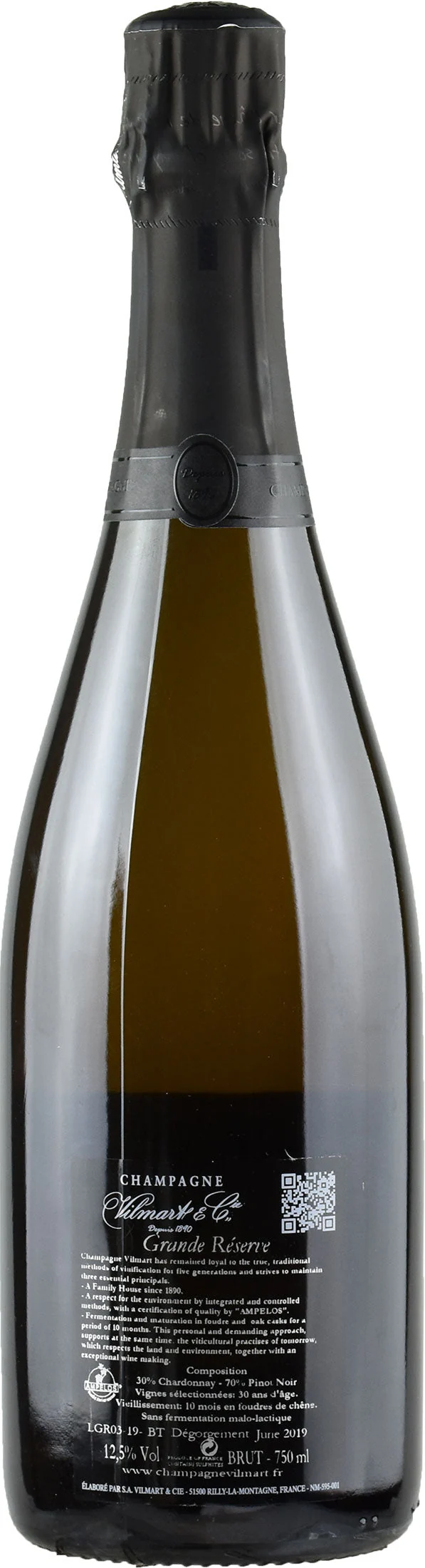Vilmart & Cie Champagne 1er Cru Brut Grande Reserve
