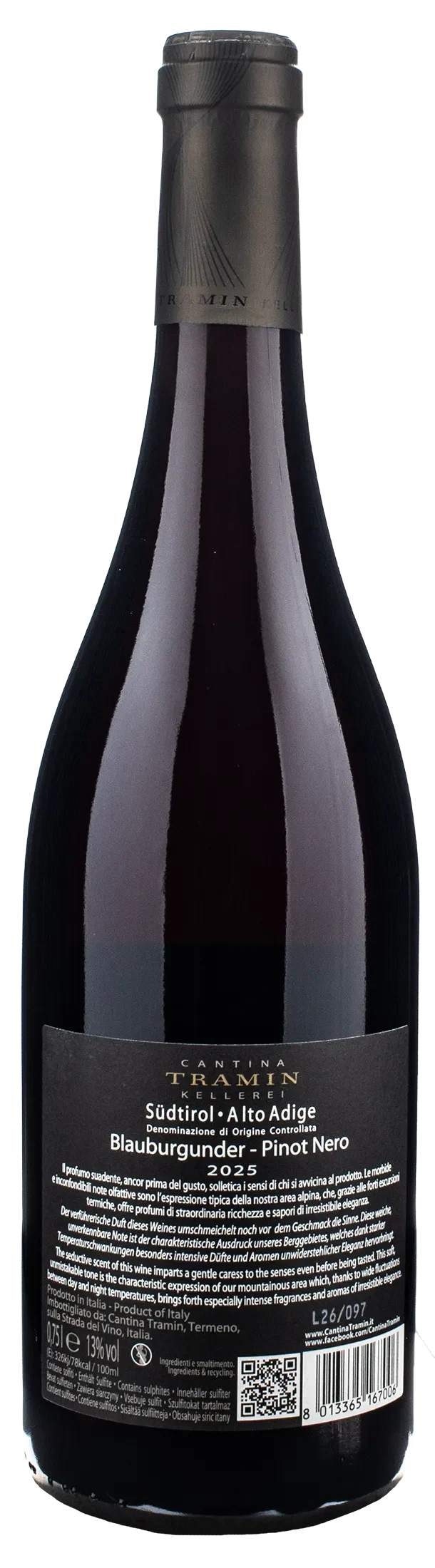Tramin Pinot Nero 2025