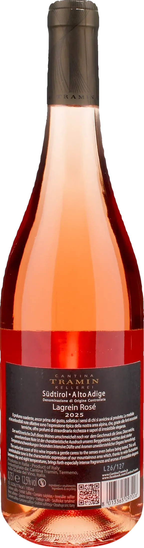 Tramin Lagrein Rosè 2025