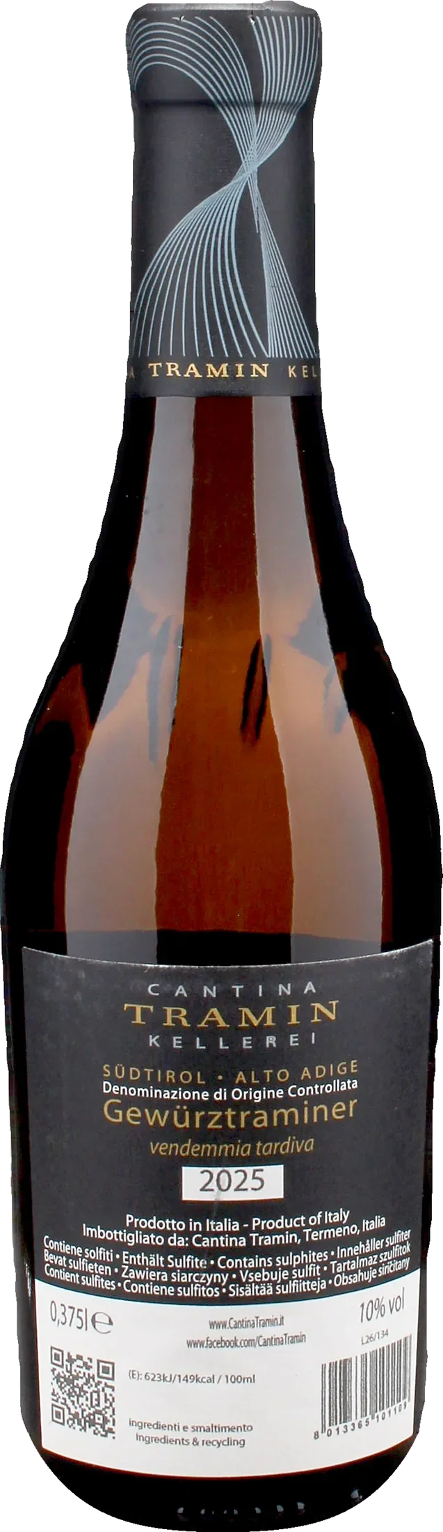 Tramin Roen Gewurztraminer Vendemmia Tardiva 0.375L 2025