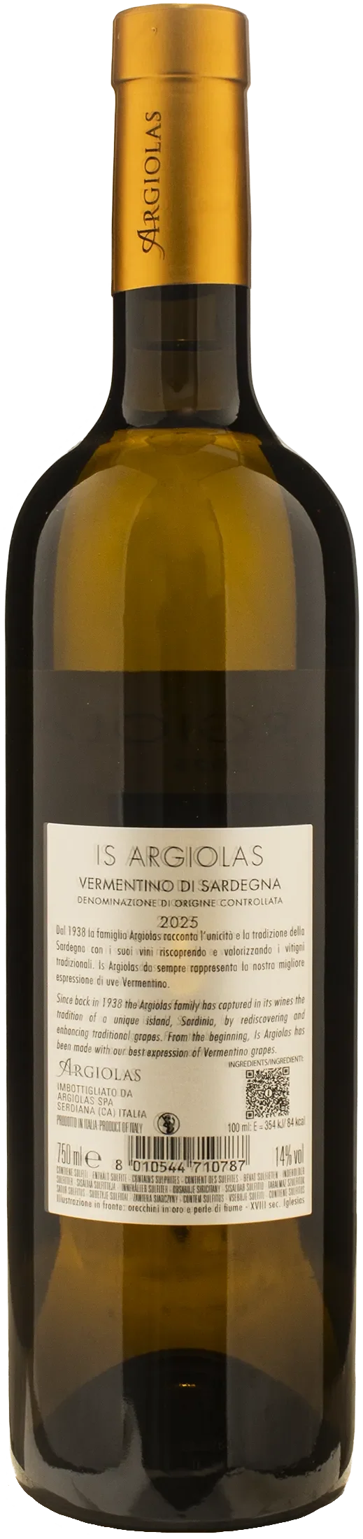 Argiolas Vermentino di Sardegna Is Argiolas 2025