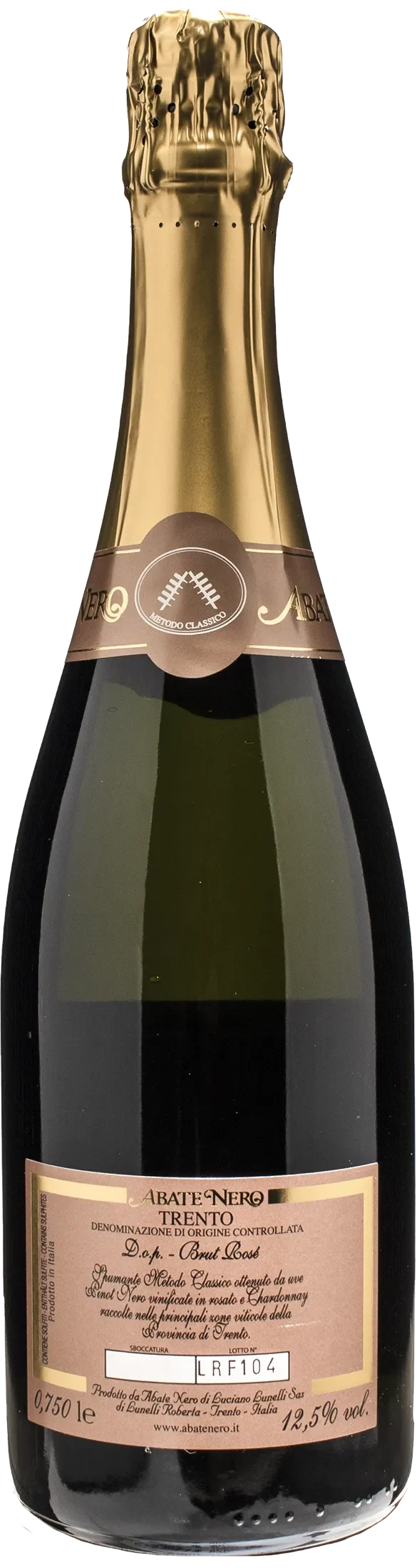 Abate Nero Trento Rosè Brut