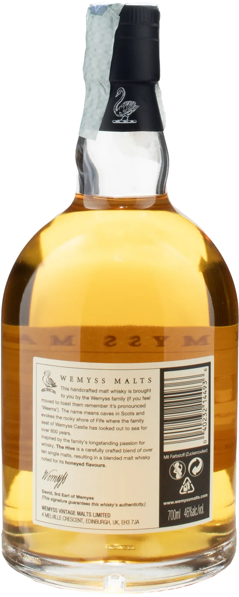 Wemyss Malts Whisky The Hive 0.7L