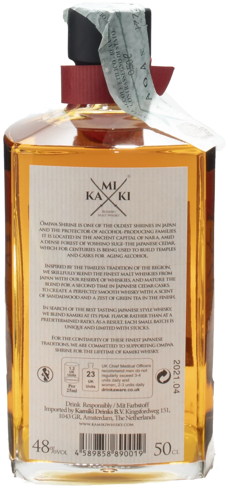 Kamiki Whisky Blend Malt 0.5L