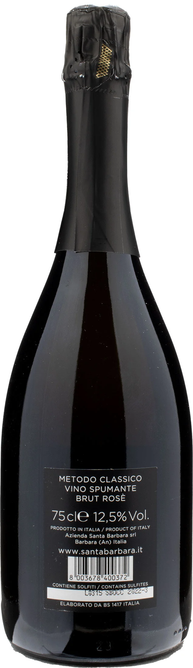 Santa Barbara Spumante Metodo Classico Brut Rose