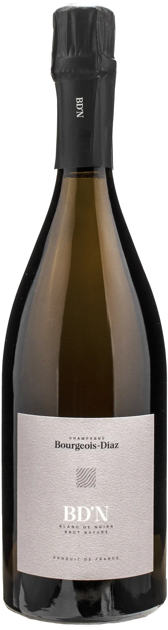 Bourgeois Diaz Champagne BD'N Blanc de Noirs Brut Nature