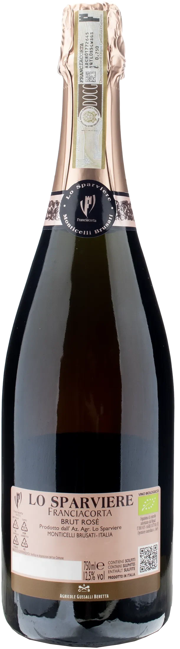 Lo Sparviere Franciacorta Rosè Brut Monique