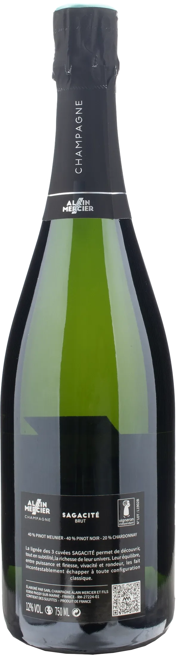 Alain Mercier Champagne Sagacite Brut