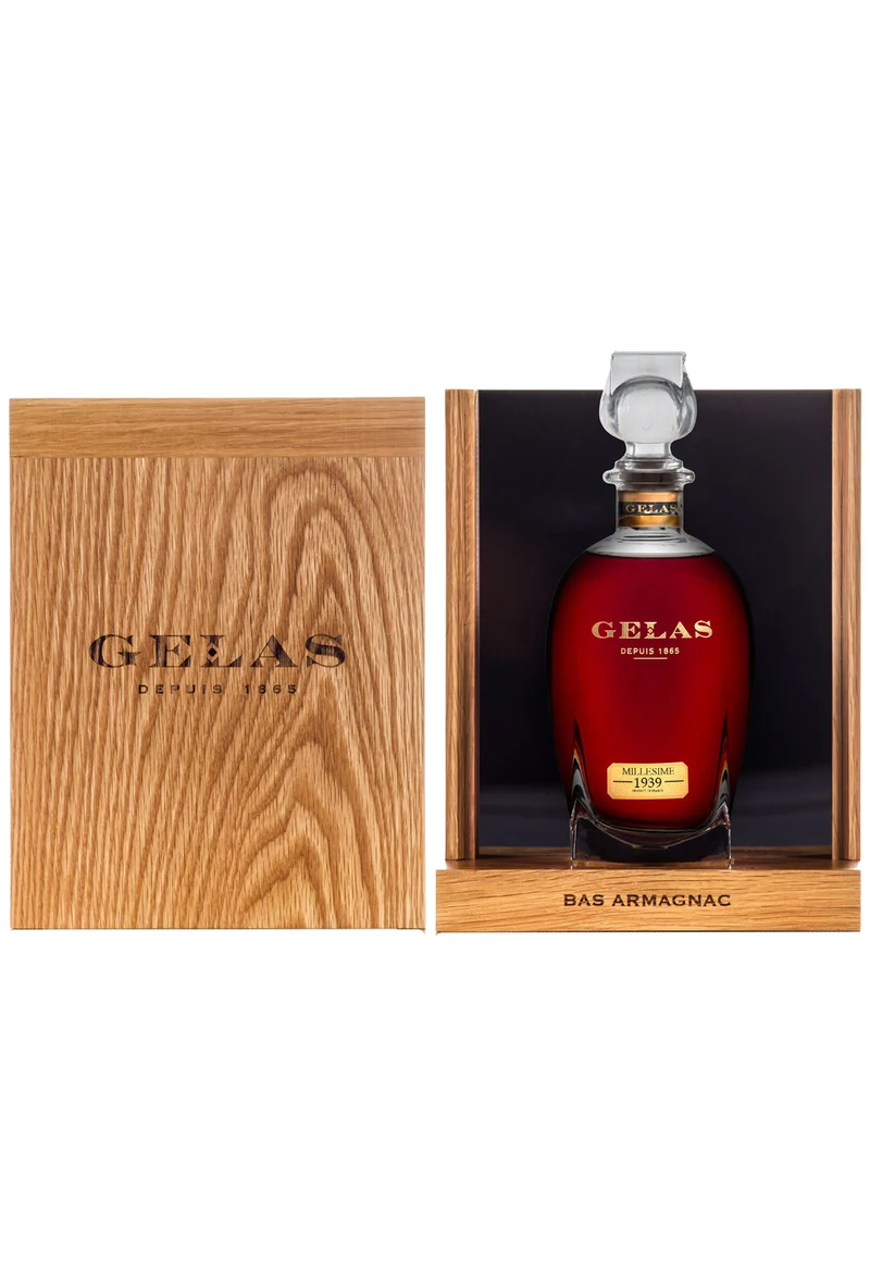 Gelas Armagnac 1939 i Karaffel