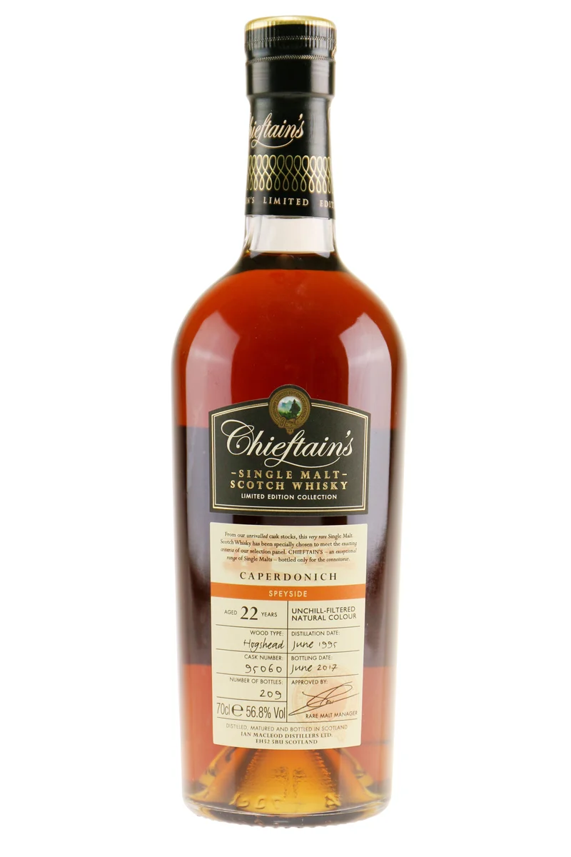 Caperdonich 22 years Chieftains Choice