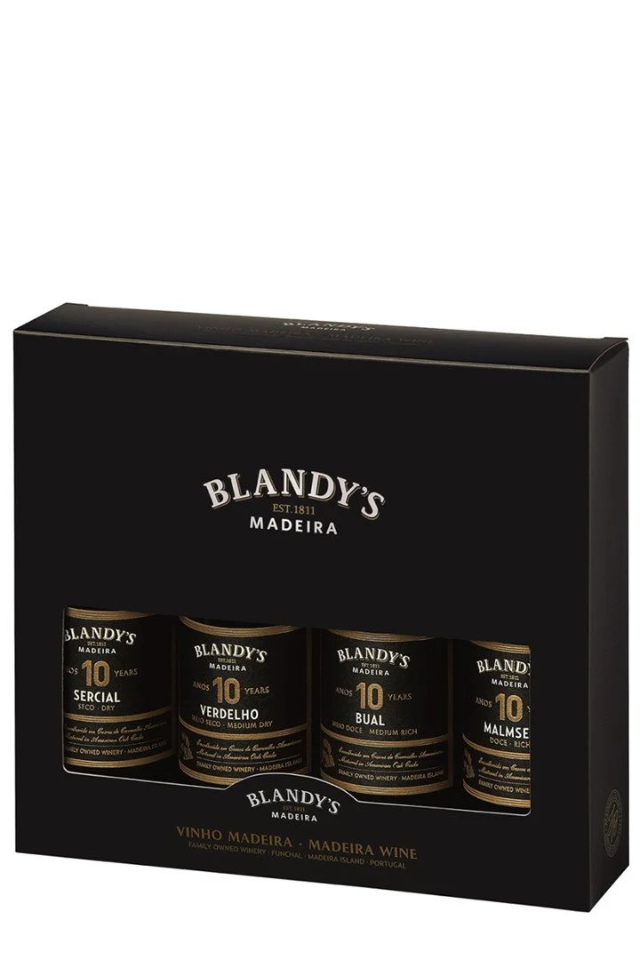 Blandy's 4 pack 10 years Madeira