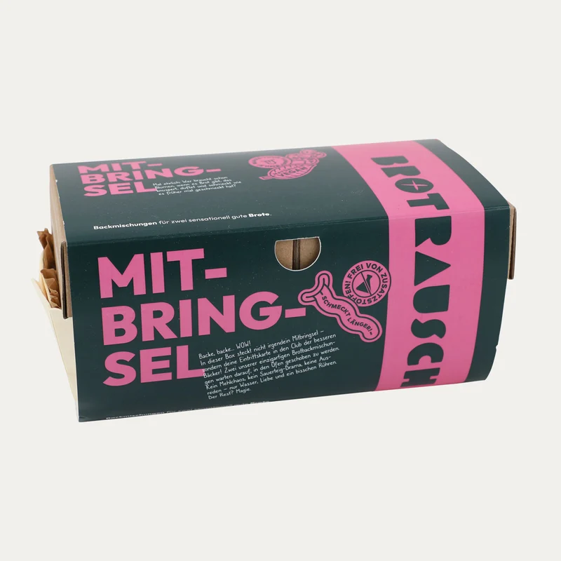 Mitbringsel – 2 Backmischungen für Brote – Brotrausch