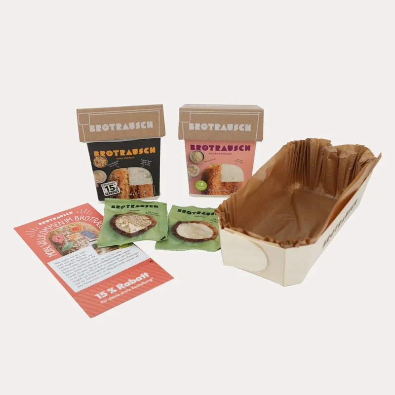 Mitbringsel – 2 Backmischungen für Brote – Brotrausch
