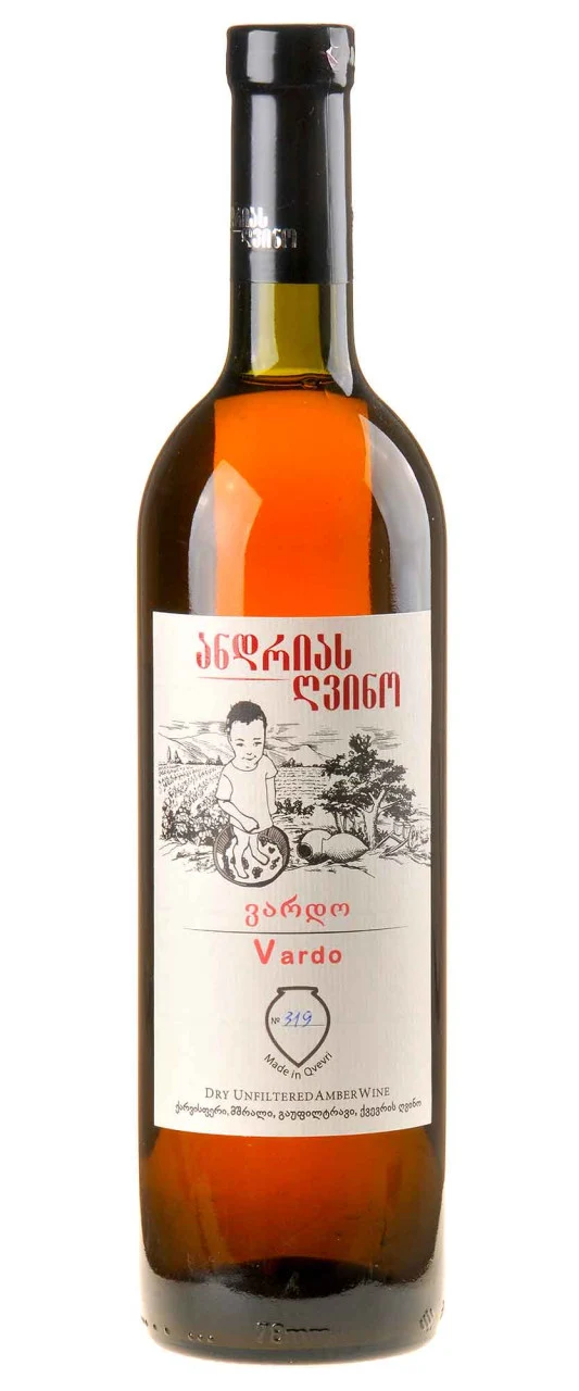Andrias Gvino Rkatsiteli Vardo Dry Rose Wine 2024 white