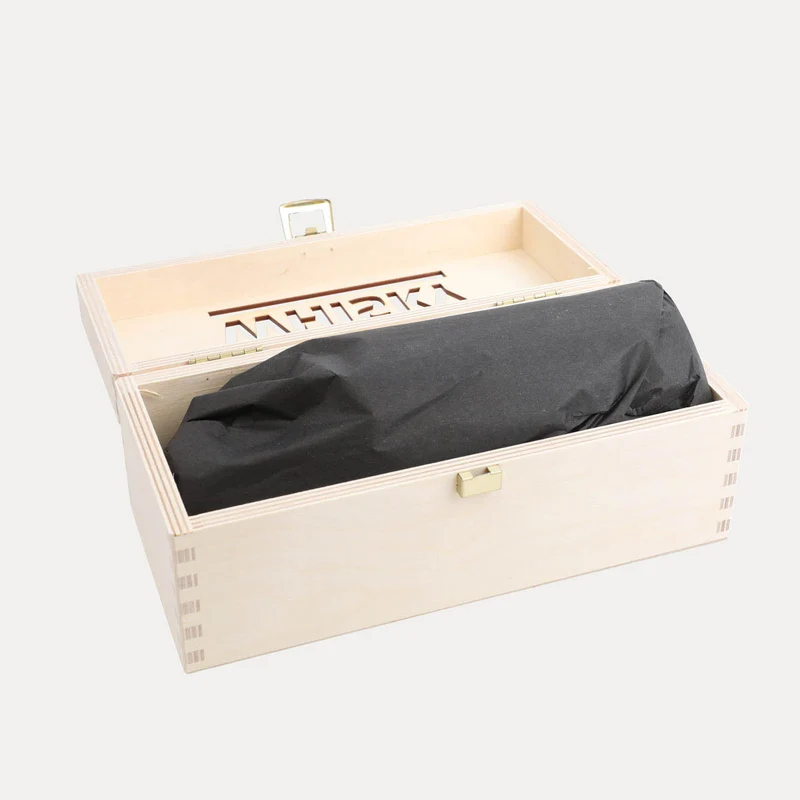 Limitierte Edition – Hausberg Whisky Single Malt Bourbon Cask – Holzbox – 500 ml