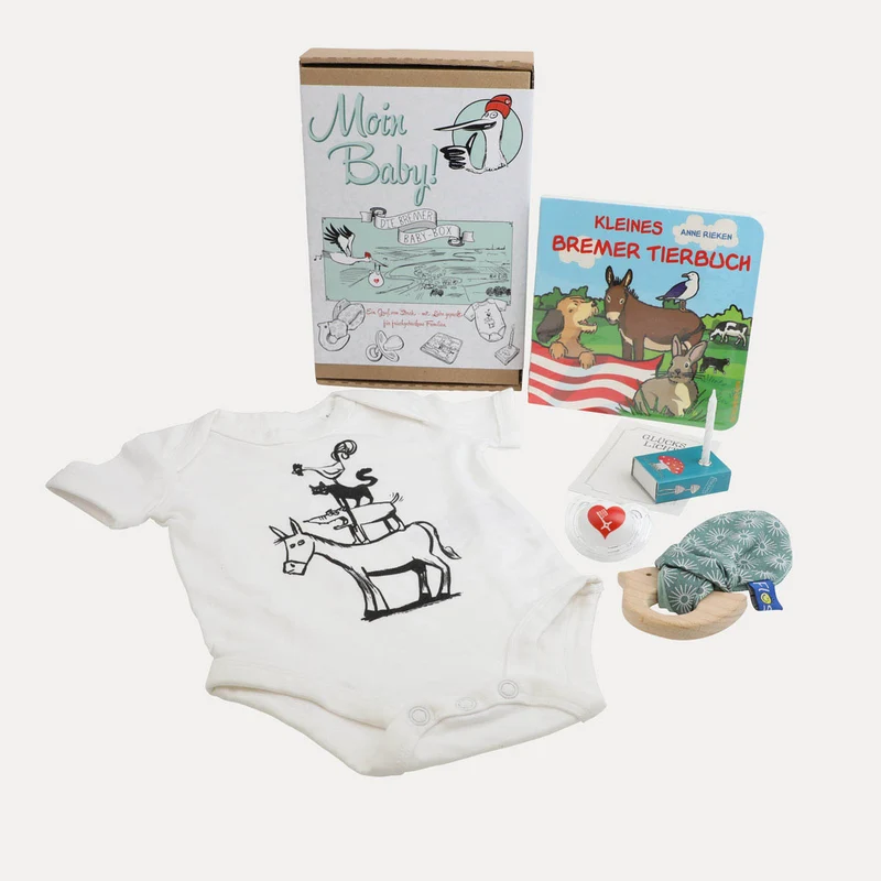 Die Bremer Baby-Box – Geschenkset zur Geburt