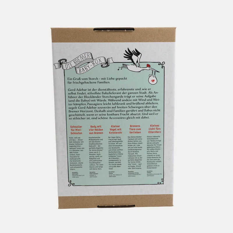 Die Bremer Baby-Box – Geschenkset zur Geburt