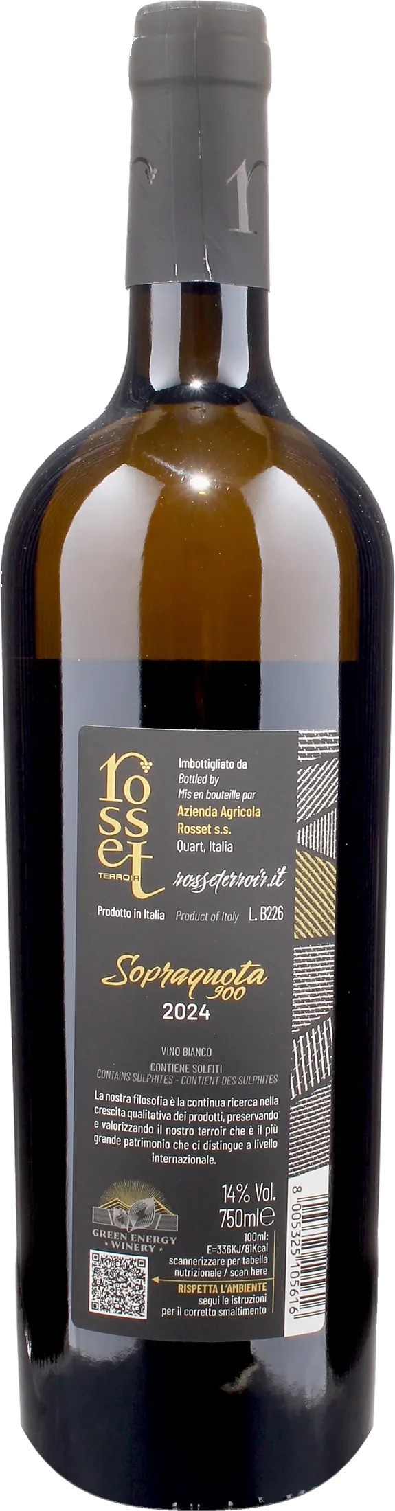 Rosset Terroir Sopraquota 900 2024