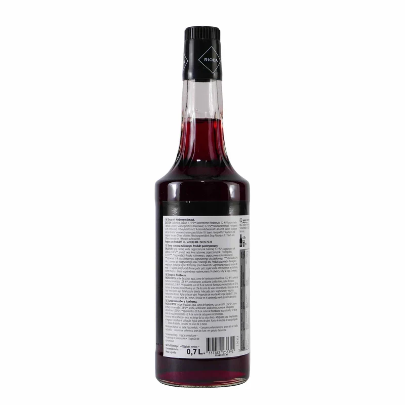 Rioba Rapsberry (Himbeer) Syrup (6 x 0,7L)