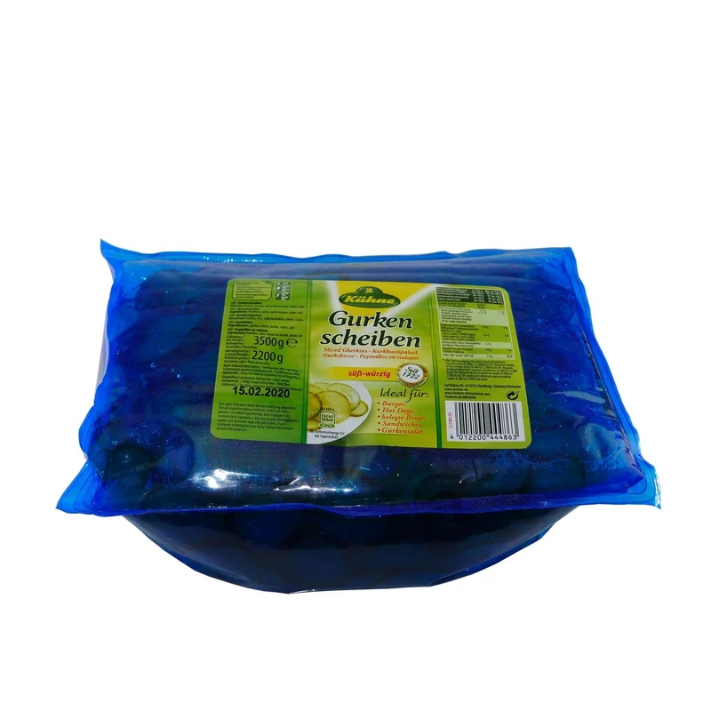 Kühne Gurkenscheiben Polybag 3,5KG
