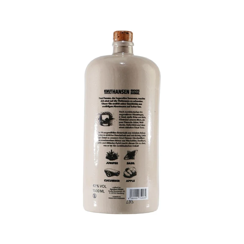 Knut Hansen Dry Gin "Groote Buddle" 1,5L