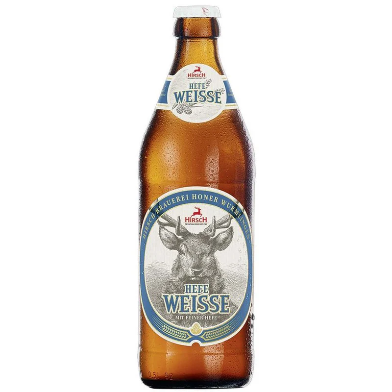 Hirsch Hefe Weisse 20x 0,5 Liter (MEHRWEG)