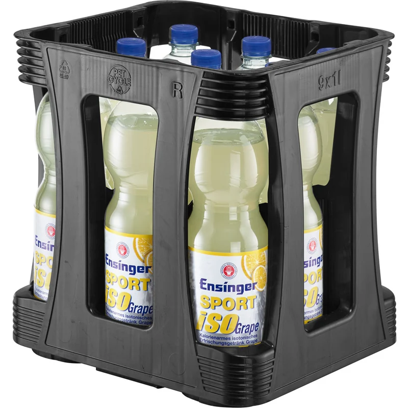 Ensinger Sport Iso Grape PET 9x 1 Liter (MEHRWEG)