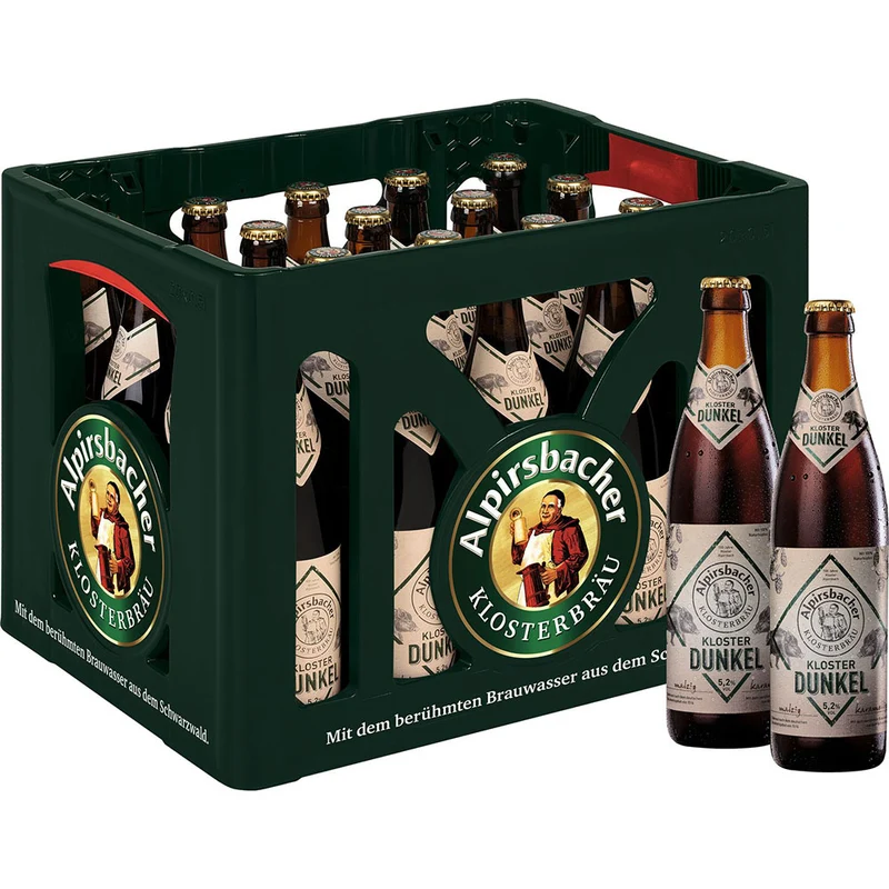 Alpirsbacher Kloster Dunkel 20x 0,5 Liter (MEHRWEG)