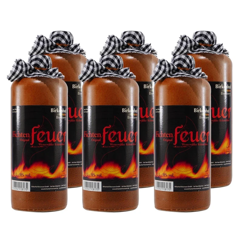 Birkenhof Fichtenfeuer Kräuterlikör (6 x 0,7L)
