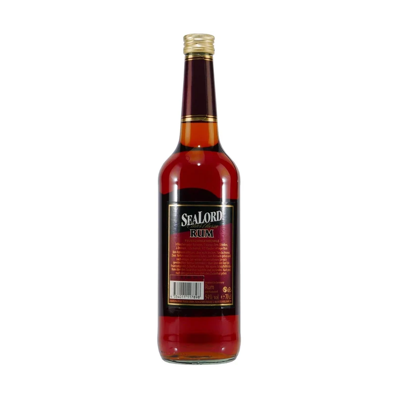 Sealord Echter Übersee Rum 54% mit Geschenk-Holzkiste